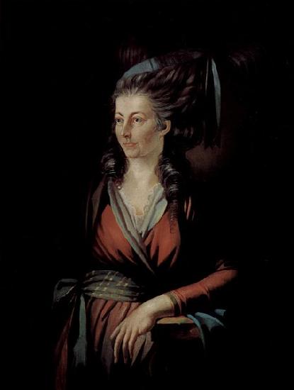 Heinrich Fussli Portrait of Maria Hess Germany oil painting art